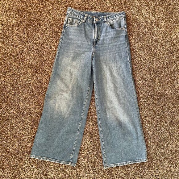 H&M Denim - H&M Culotte high waist wide leg women’s jeans size 6